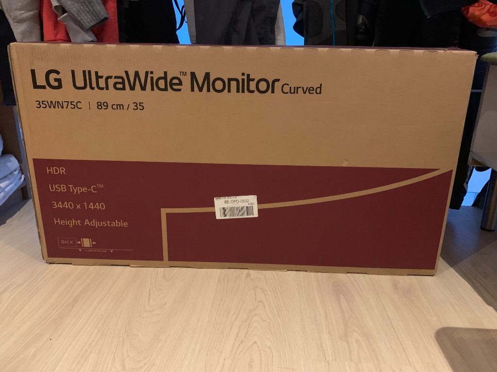 LG Moniteur incurvé UltraWide™ QHD HDR VA de 35 pouces