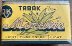 Oud TABAK VAN MORAVIE/18FR00 tabakspakket, Verzamelen, Ophalen of Verzenden, Zo goed als nieuw, Verpakking
