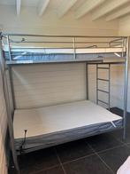 Tweepersoons stapelbed incl matrassen 140x200, Huis en Inrichting, Ophalen, Zo goed als nieuw, Tweepersoons, Stapelbed