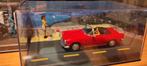 Simca Aronde met lifter diorama, 1:43 vitrinedoosje, Nieuw, Ophalen of Verzenden