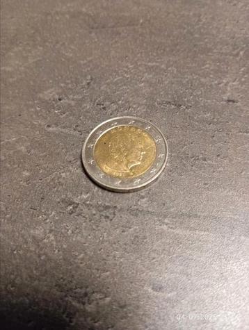 Munt Monaco 2 euro beschikbaar voor biedingen