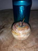 Pierre naturelle onyx en forme de pomme, Minéral, Envoi