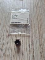 6 mm zilveren chirurgische schroeftunnelpiercing, Ophalen of Verzenden, Zo goed als nieuw, Zilver