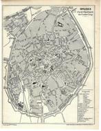1905 - Brugge stadsplan, Antiek en Kunst, Ophalen of Verzenden