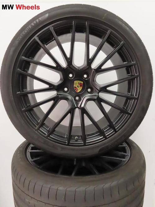 Porsche 22 inch Origineel Cayenne Spyder velgen zomerbanden, Auto-onderdelen, Banden en Velgen, Banden en Velgen, Zomerbanden