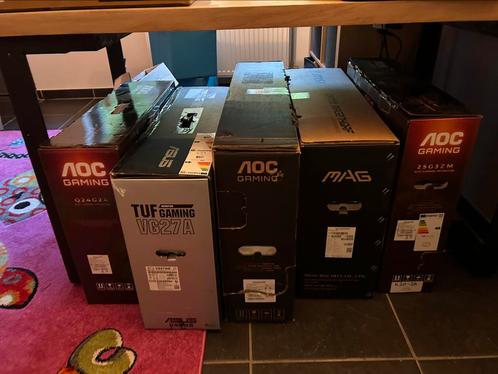 8 gaming monitors, Computers en Software, Monitoren, Zo goed als nieuw, Gaming, Ophalen