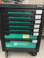 Trolley werkmaterialen Stahlgruppe SG9, Ophalen, Gevuld, Nieuw