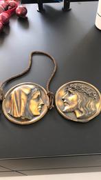 Alphonse Birembaux  Marie et Jesus 1920-1930, Antiquités & Art, Bronze