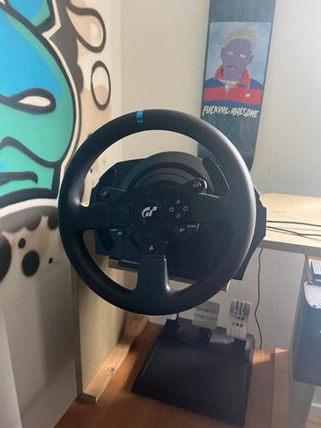Thrustmaster t300rs gt + tm open wheel, Enlèvement, Utilisé