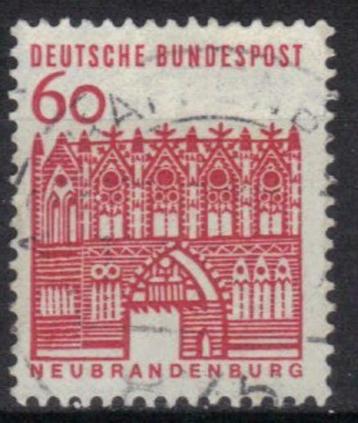 Duitsland Bundespost 1964-1965 - Yvert 327 - Gebouwen (ST) beschikbaar voor biedingen