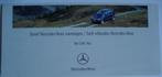 Mercedes-Benz gamma Tarief/gamma Tarif 2001 Brochure Catalog, Livres, Autos | Brochures & Magazines, Envoi, Utilisé, Mercedes