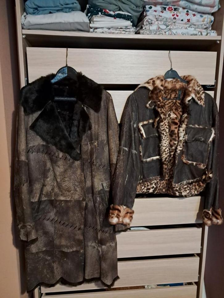 Dames winterjassen jassen, Kleding | Dames, Jassen | Winter, Zo goed als nieuw, Maat 38/40 (M), Bruin, Ophalen of Verzenden