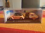 Cararama - VW Beetle 1303 Cabriolet+Caravan, Hobby en Vrije tijd, Nieuw, Overige merken, Auto, Verzenden