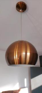 Koperkleurige lamp, Ophalen, Zo goed als nieuw, Metaal, Retro