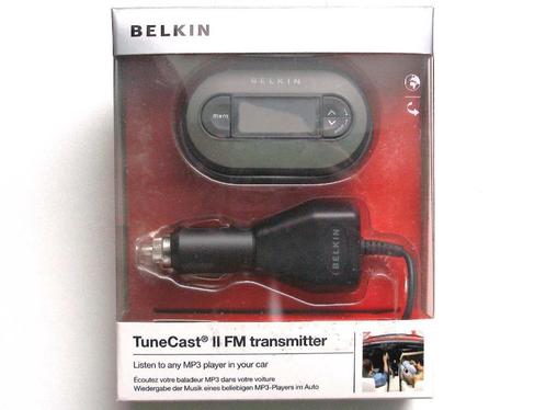 Gloednieuwe BELKIN FM-stereozender/zender. Oorzaak doen, Telecommunicatie, Zenders en Ontvangers, Nieuw, Zender, Verzenden