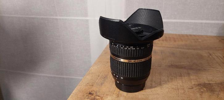 Tamron 10-24 Di II groothoek voor Nikon APSC 100€, Audio, Tv en Foto, Foto | Lenzen en Objectieven, Gebruikt, Groothoeklens, Zoom
