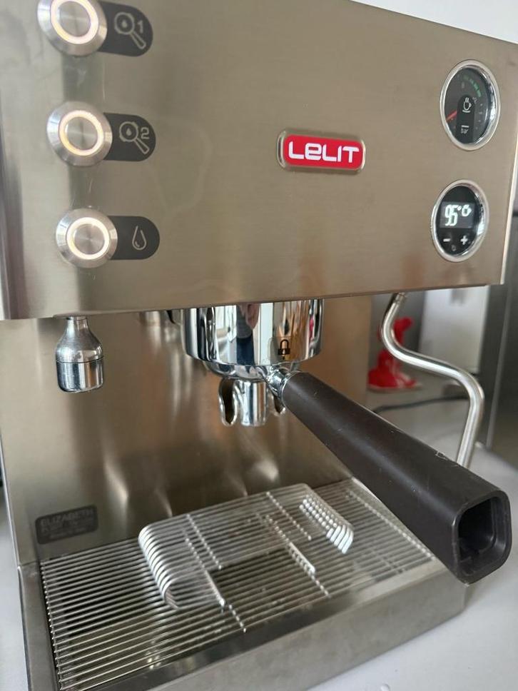 Complete Espresso Set : Lelit Elizabeth PL92T + William PL72, Electroménager, Cafetières, Utilisé, Café moulu, Café en grains