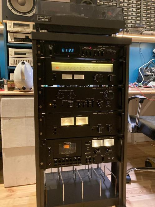 fisher system rack 7000, Audio, Tv en Foto, Versterkers en Ontvangers, Refurbished, Stereo, Minder dan 60 watt, Overige merken