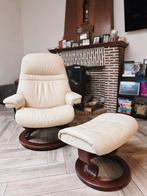Stressless Sunrise Classic, Ophalen, Zo goed als nieuw, Leer