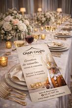 Location vaisselle et mobilier, Hobby & Loisirs créatifs, Enlèvement