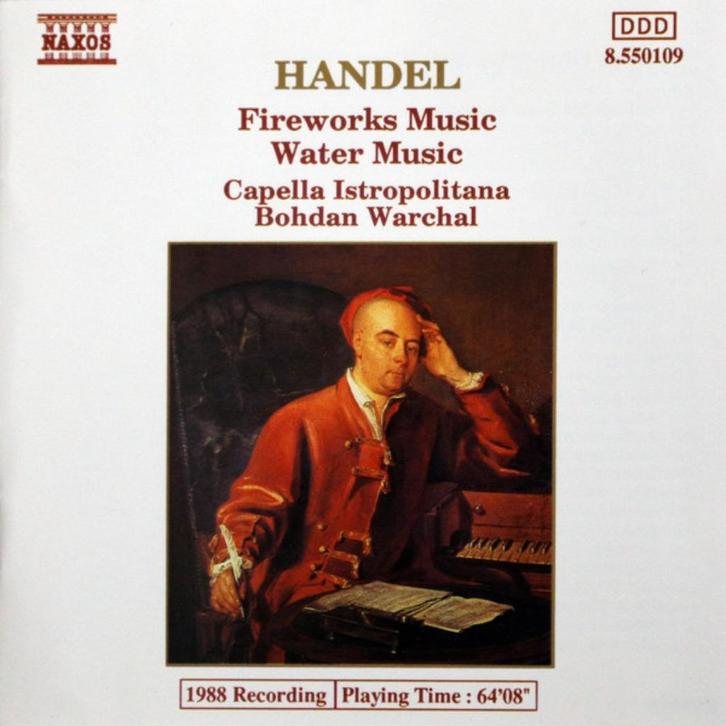 Händel - Fireworks Music / Water Music   - CD -, Cd's en Dvd's, Cd's | Klassiek, Barok, Ophalen of Verzenden