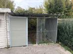 Hondenren voor buiten met afdak, Dieren en Toebehoren, Hondenhokken, Ophalen, Hondenkennel, 110 cm of meer, 100 cm of meer