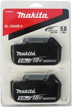 Makita BL1850B Duopack 18V Li-Ion accu - 5.0Ah (2st), Nieuw, Ophalen of Verzenden