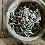 steiger klemmen, Doe-het-zelf en Bouw, Steigers, Ophalen, Zo goed als nieuw, Gevelsteiger