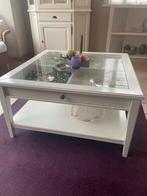 Glazen vitrine tafel, Ophalen, Gebruikt