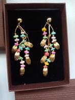 nieuw oorbellen oorstekers oorhangers natuursteentjes (8cm), Handtassen en Accessoires, Oorbellen, Overige materialen, Hangers