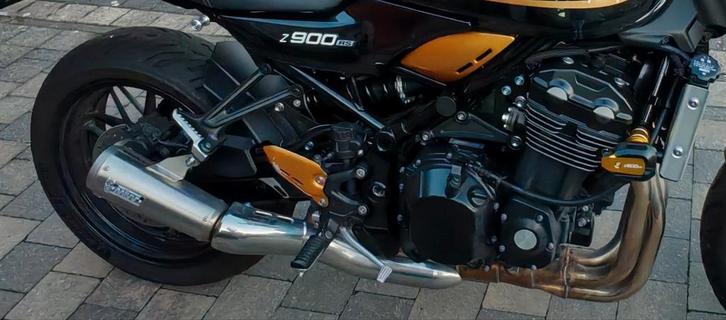 Silencieux MIVV Kawasaki Z900rs COMME NEUF, Motos, Pièces | Kawasaki, Enlèvement