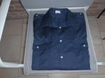 donkerblauw shirt maat 44, Kleding | Heren, Overhemden, Nieuw, Blauw, Halswijdte 43/44 (XL), Ophalen of Verzenden