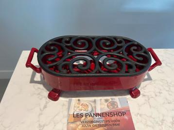 Staub Rechaud rood zwart in uitstekende staat beschikbaar voor biedingen