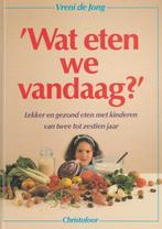 boek: gezond lekker eten+ Wat eten we vandaag?/Vreni De Jong, Enlèvement ou Envoi, Comme neuf, Régime et Alimentation