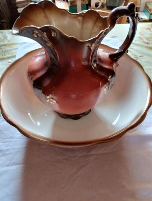 vintage wasbak, Antiek en Kunst, Antiek | Servies los