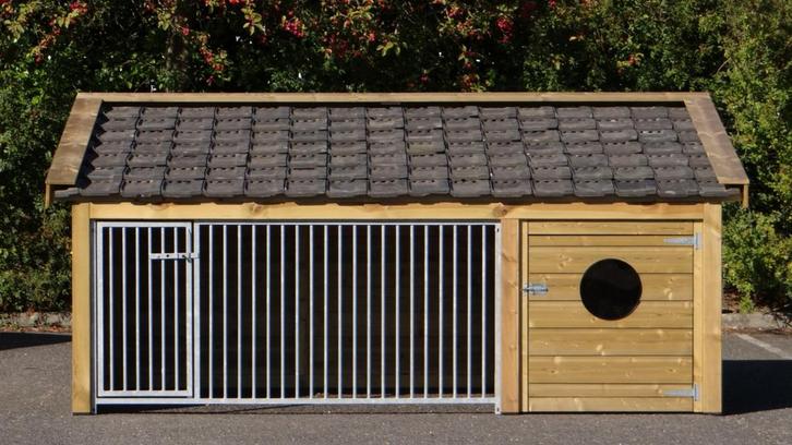 LUXE Hondenhok met verwarming., Dieren en Toebehoren, Stalling en Weidegang