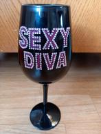 SEXY DIVA DRINKGLAS, Nieuw, Ophalen of Verzenden