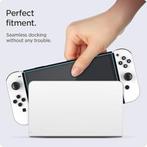 gehard glas, compatibel met Nintendo Switch OLED GRATIS LEV, Games en Spelcomputers, -, Verzenden, Nieuw, SPIGEN
