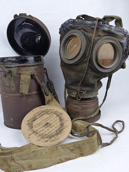 Duits Gasmasker WO1 WW1, Collections, Objets militaires | Général, Envoi