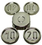 Lego Coins on Sprue (10, 20, 30, 40) Type 1 / 214-A1, Ophalen of Verzenden, Nieuw, Losse stenen, Lego