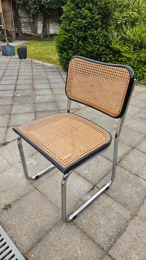 Vintage oude  stoel rotan cesca, Huis en Inrichting, Stoelen, Gebruikt, Ophalen