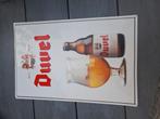 Duvel blikken reclamebord, Verzamelen, Ophalen of Verzenden, Zo goed als nieuw, Reclamebord, Plaat of Schild, Duvel