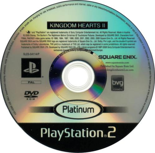 Kingdom Hearts II (2) Platinum (jeu uniquement), Consoles de jeu & Jeux vidéo, Jeux | Sony PlayStation 2, Utilisé, Jeu de rôle (Role Playing Game)