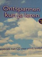 Ontspannen kun je leren, boek+oefen CD + cursus, Livres, Livres d'étude & Cours, Enlèvement, Comme neuf, Ne s'applique pas
