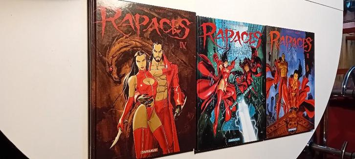 Rapaces – Dufaux & Marini – Tomes 1, 2 et 4, Livres, BD, Comme neuf, Plusieurs BD, Enlèvement ou Envoi