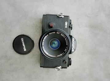 Olympus OM4 met Olympus Zuiko 50mm macro lens, Audio, Tv en Foto, Fotocamera's Analoog, Ophalen of Verzenden, Zo goed als nieuw