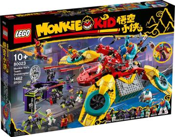 LEGO Monkie Kid - 80023 - Monkie Kid's Team Dronecopter beschikbaar voor biedingen
