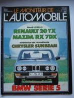 Le Moniteur de l'Automobile 721, Livres, Autos | Brochures & Magazines, Comme neuf, Général, Envoi