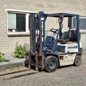 	 KOMATSU FG14-15 LPG Heftruck 1500 KG SIDE-SHIFT beschikbaar voor biedingen