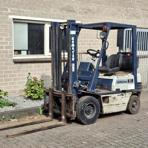 KOMATSU FG14-15 LPG Heftruck 1500 KG SIDE-SHIFT, Zakelijke goederen, Machines en Bouw | Heftrucks en Intern transport, Heftruck